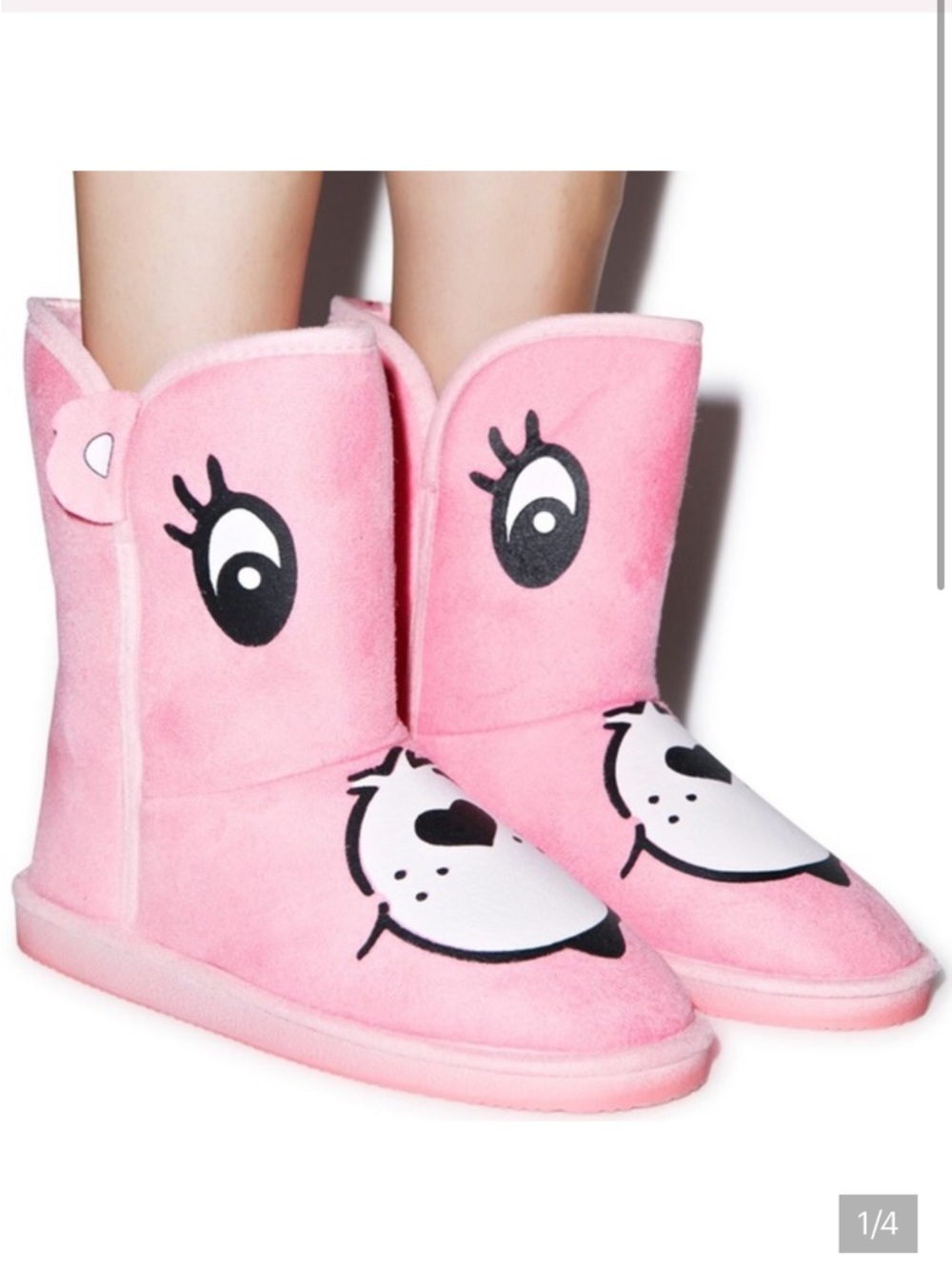Iron Fist x Care Bear Pink Fugg Boots Size 9